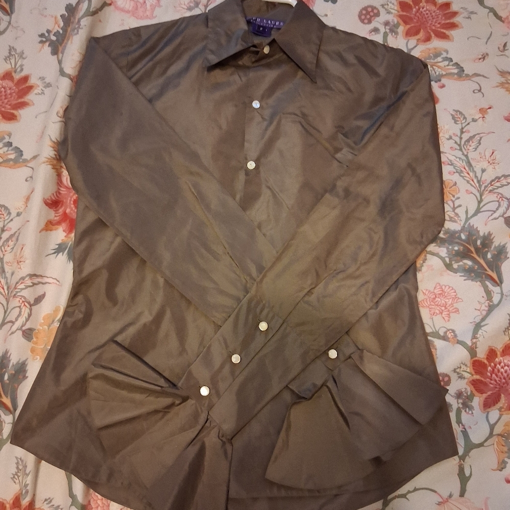 Ralph Lauren Collection Silk Blouse Womens Suze 2